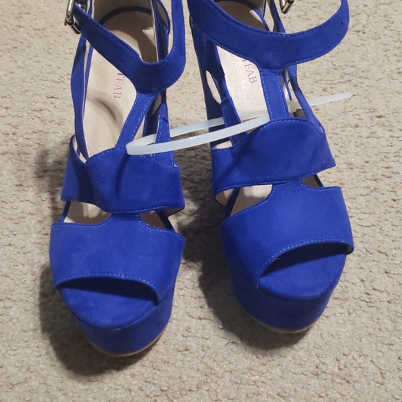 Blue High Heels - Picture 2 of 2